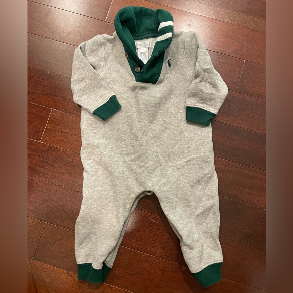 9 mo Ralph Lauren Sweatsuit Onesie